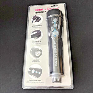 Damsel In Defense Road Trip Emergency Auto Tool Flashlight Cutter Alarm More New